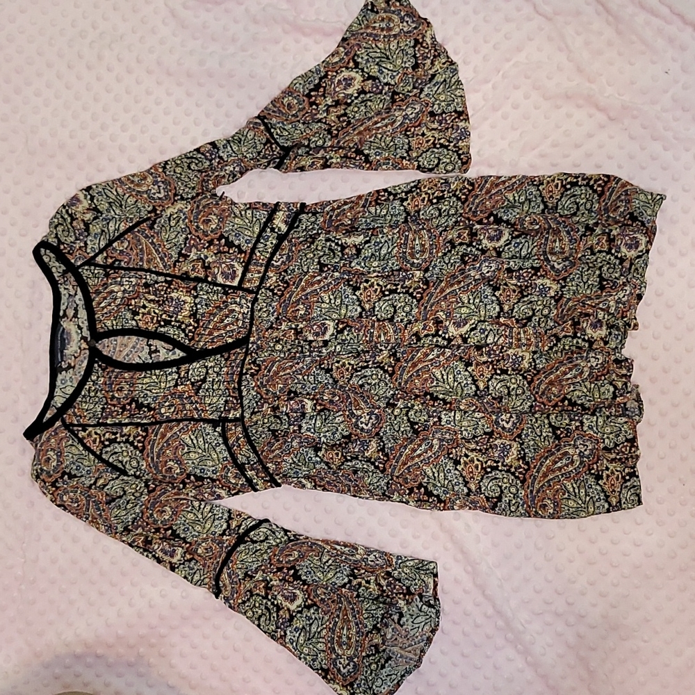 American Eagle, medium, multicolored shirt